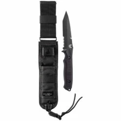 Benchmade Nimravus 154CM Steel Black Fixed Blade Knife, Nylon Sheath - 141SBK