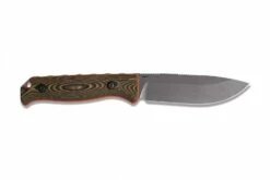 Benchmade Saddle Mountain Skinner CPMS90V Steel Hunting Richlite Fixed Blade Knife, G10 Sheath - 150