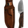 Benchmade Hidden Canyon CPMS30V Steel Hunting Fixed Blade Knife, Leather Sheath - 15017