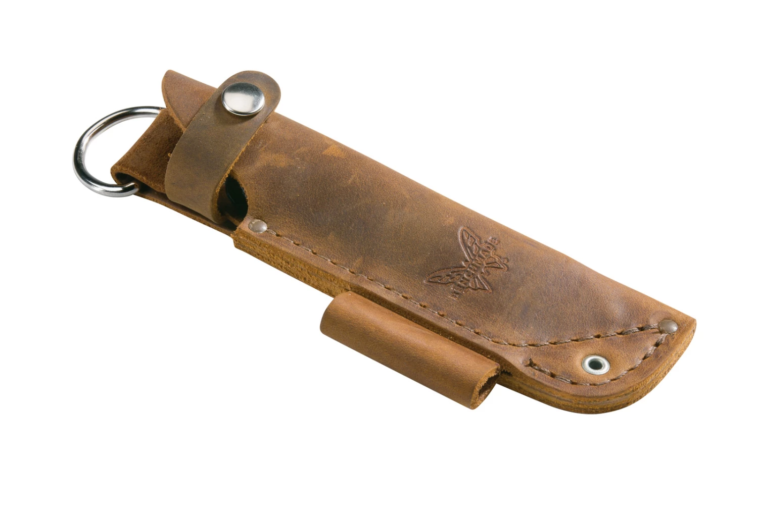 Benchmade Sibert Bushcraft CPMS30V Steel Fixed Blade Knife, Leather Sheath - 162 5 Benchmade Sibert Bushcraft CPMS30V Steel Fixed Blade Knife, Leather Sheath - 162 - Image 3