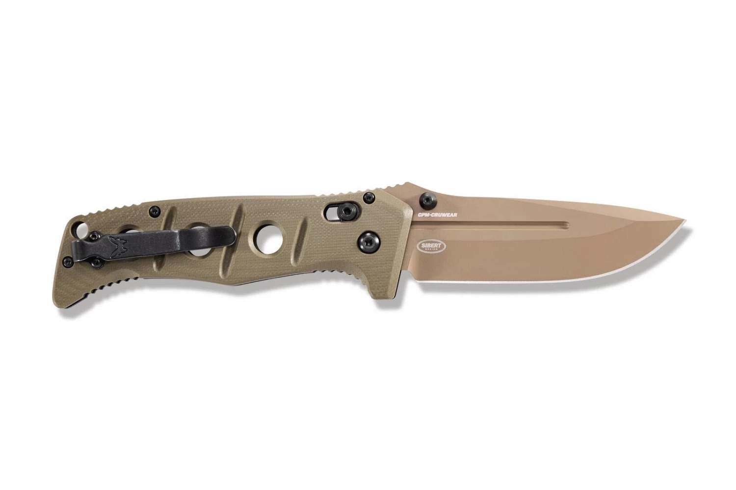 Benchmade ADAMAS CPM-CruWear® Steel Flat Earth Folder Knife - 275FE-2 4 Benchmade ADAMAS CPM-CruWear® Steel Flat Earth Folder Knife - 275FE-2 - Image 2