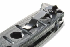 Benchmade ADAMAS CPM-CruWear® Steel Black Folder Knife - 275GY-1 12 Benchmade ADAMAS CPM-CruWear® Steel Black Folder Knife - 275GY-1 -KNIFE SUPPLIES Sales B275GY 1 4