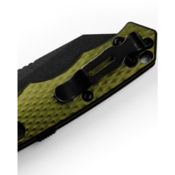 Benchmade Full Immunity Black CPM-M4 Steel Woodland Green Aluminium Handle Folder Knife - 290BK-2 -KNIFE SUPPLIES Sales B290BK 2 4