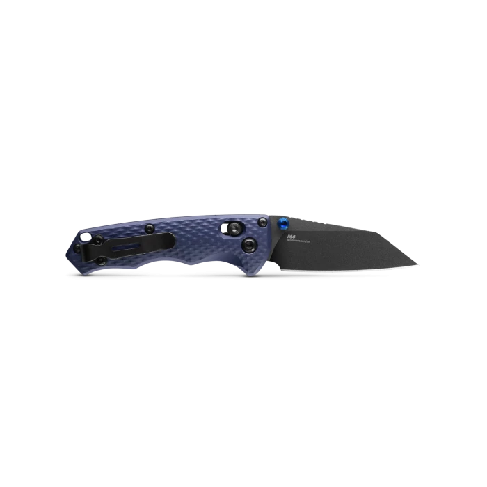 Benchmade Full Immunity Black CPM-M4 Steel Crater Blue Aluminium Handle Folder Knife - 290BK 6 Benchmade Full Immunity Black CPM-M4 Steel Crater Blue Aluminium Handle Folder Knife - 290BK - Image 4
