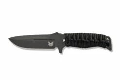 Benchmade ADAMAS CPM-CruWear® Steel Black Fixed Blade Knife, PIM Sheath - 375BK-1 -KNIFE SUPPLIES Sales B375BK 1 2