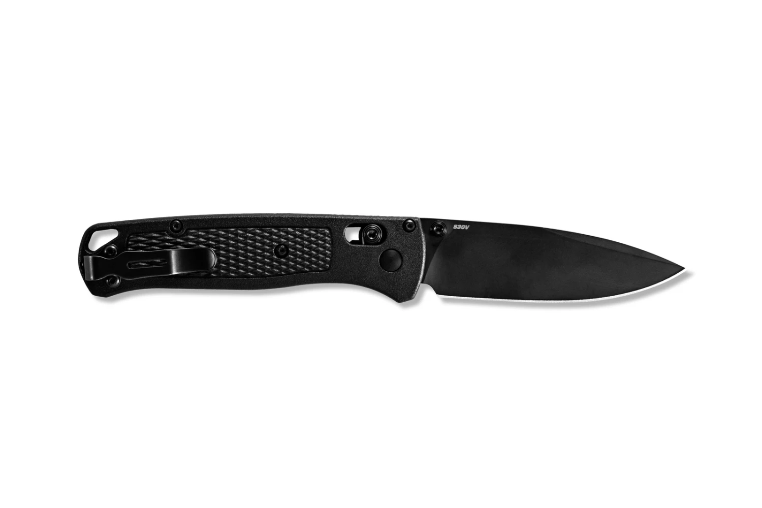 Benchmade Bugout Black CPM-S30V Steel Black Handle Folder Knife - B535BK-2 3 Benchmade Bugout Black CPM-S30V Steel Black Handle Folder Knife - B535BK-2