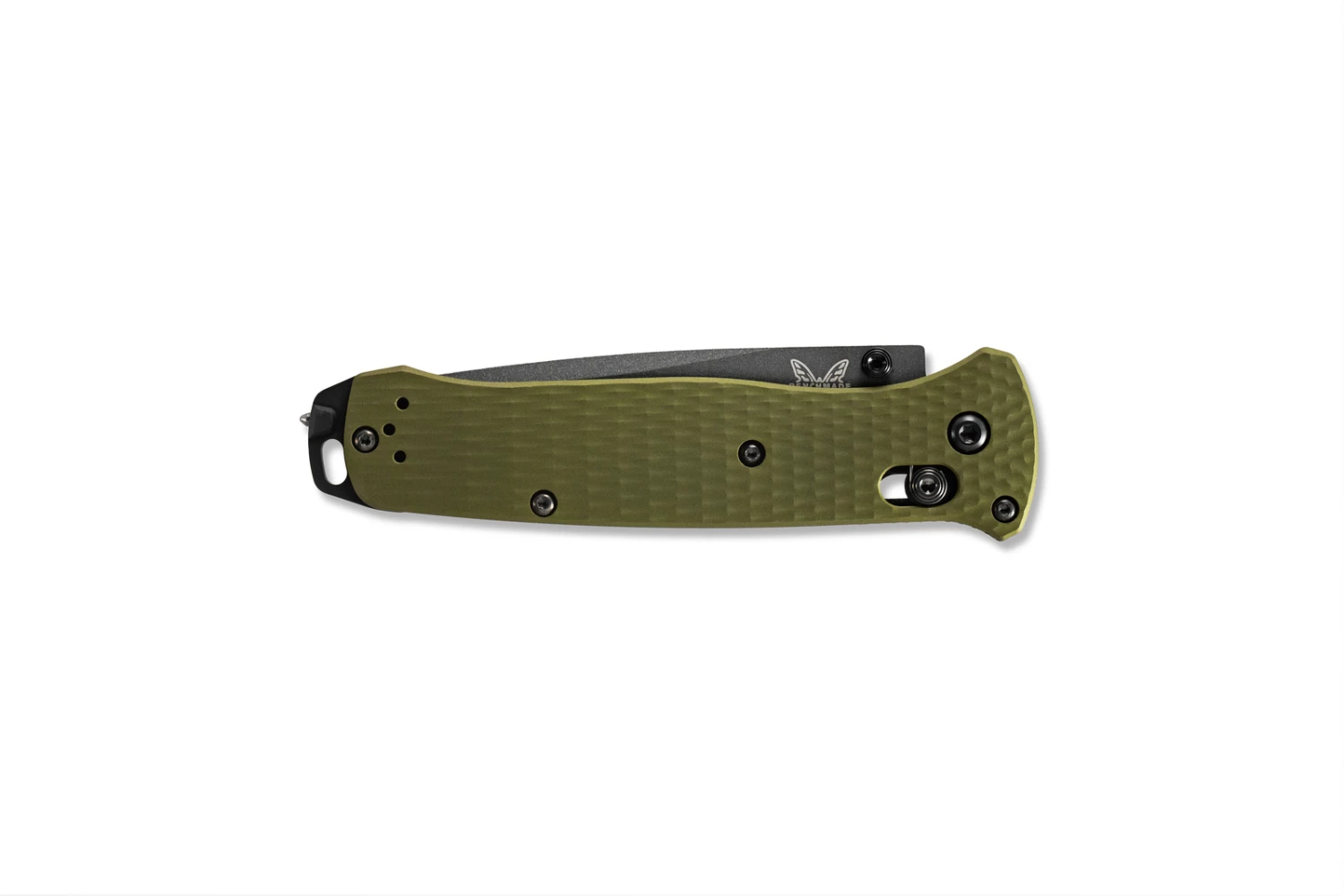 Benchmade Bailout Grey CPM M4 Steel Woodland Green Rescue Folder Knife - 537GY-1 5 Benchmade Bailout Grey CPM M4 Steel Woodland Green Rescue Folder Knife - 537GY-1 - Image 3