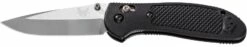 Benchmade Griptilian Satin CPM-S30V Steel Black Handle Folder Knife - 551-S30V