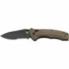 Benchmade Turret Black CPM-S30V Steel Olive Drab Handle Folder Knife - 980SBK -KNIFE SUPPLIES Sales B980SBK
