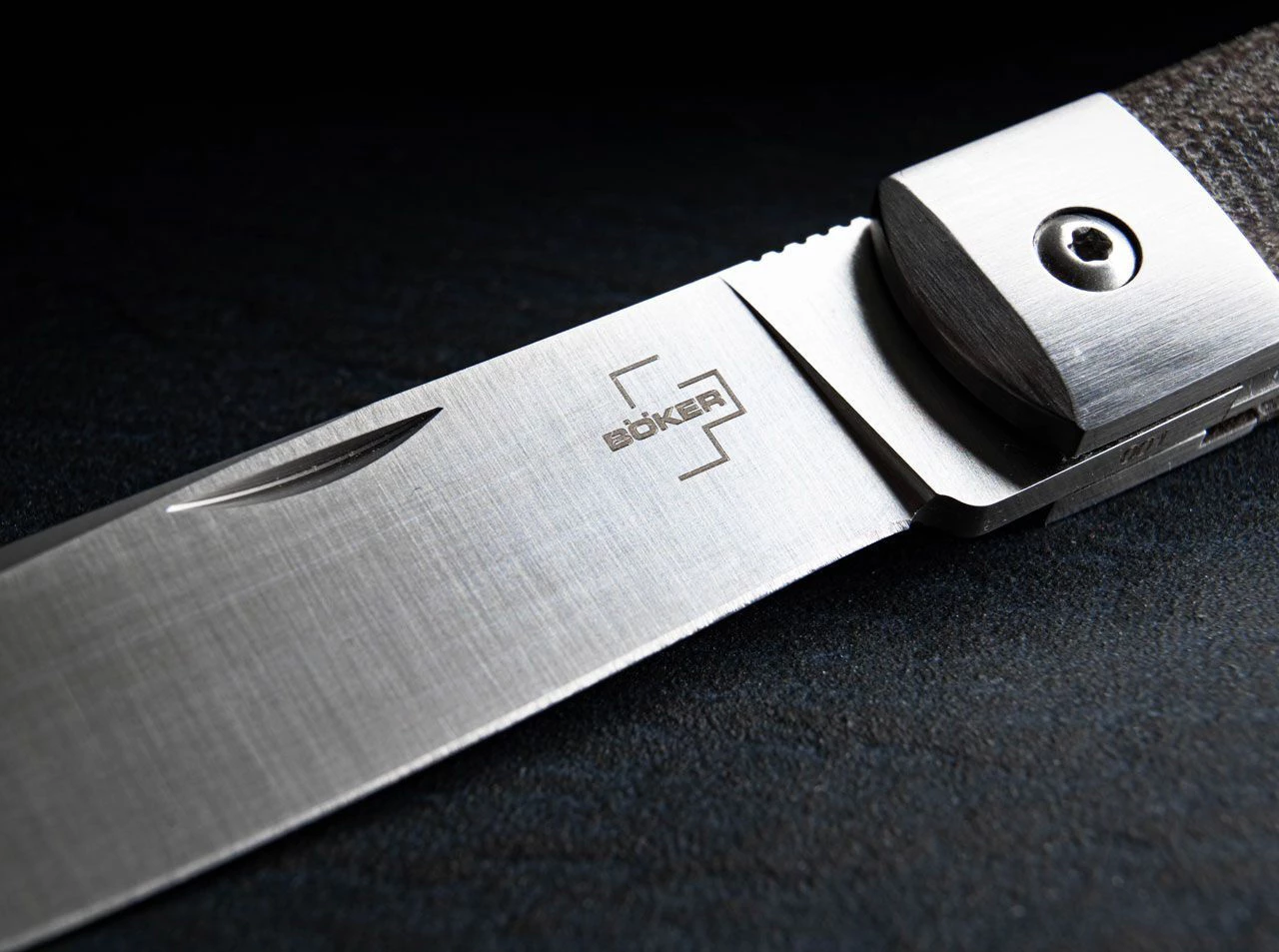 Boker Plus Bonfire Micarta / D2 Steel Folder Knife - Model 01BO182 4 Boker Plus Bonfire Micarta / D2 Steel Folder Knife - Model 01BO182 - Image 2