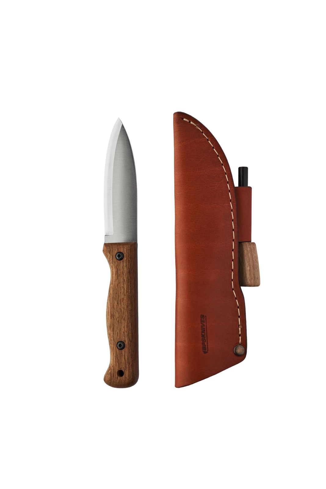 BPS Knives B1 SSHF Bushcraft Camping Fixed Blade Knife, Firestarter, Leather Sheath 4 BPS Knives B1 SSHF Bushcraft Camping Fixed Blade Knife, Firestarter, Leather Sheath - Image 2