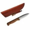 BPS Knives B1 SSHF Bushcraft Camping Fixed Blade Knife, Firestarter, Leather Sheath -KNIFE SUPPLIES Sales BPSB1SSHF