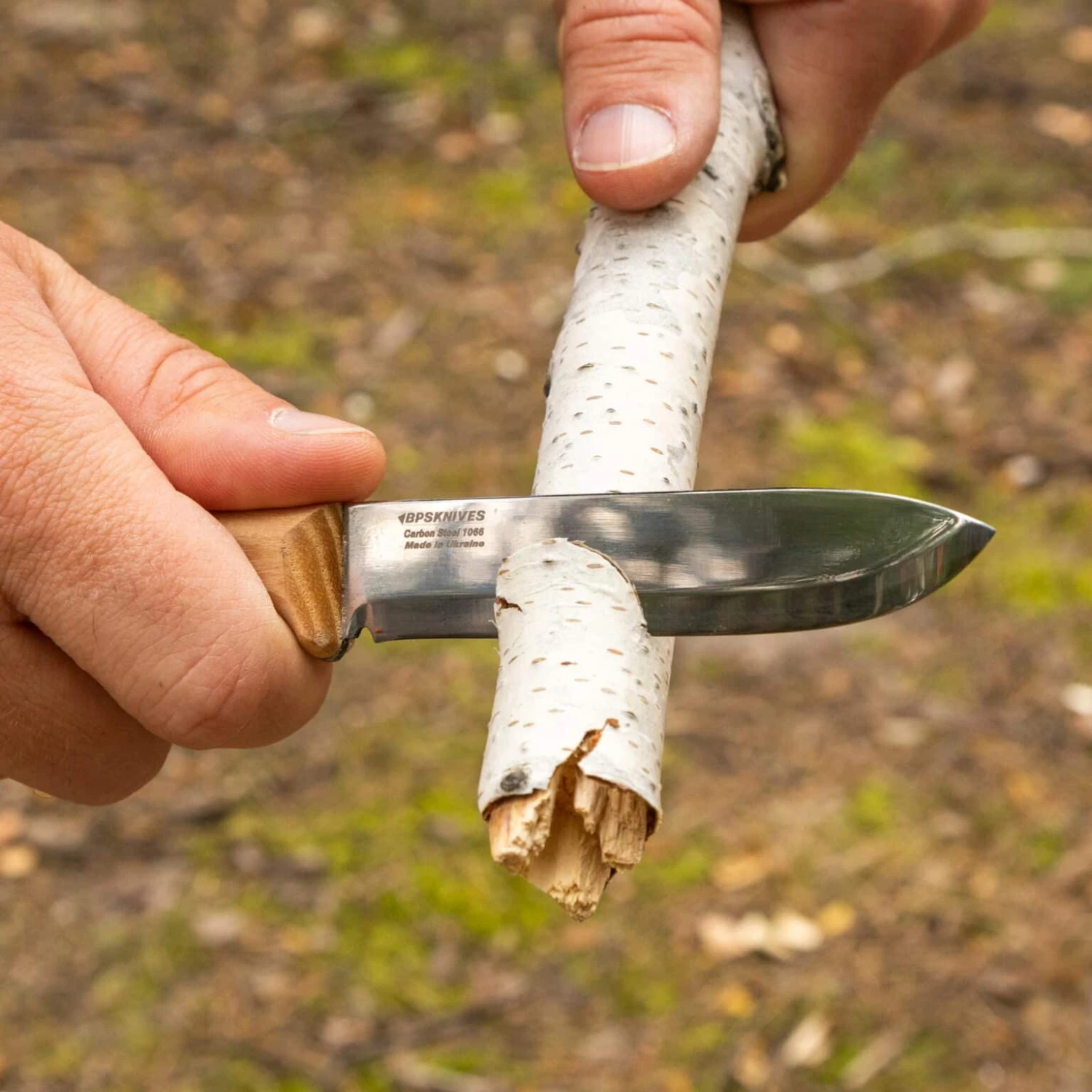 BPS Knives BS1 FT SSH Compact Camping Fixed Blade Knife, Leather Sheath 8 BPS Knives BS1 FT SSH Compact Camping Fixed Blade Knife, Leather Sheath - Image 6