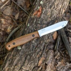 BPS Knives BS2 FT CSH Bushcraft Camping Fixed Blade Knife, Leather Sheath 12 BPS Knives BS2 FT CSH Bushcraft Camping Fixed Blade Knife, Leather Sheath -KNIFE SUPPLIES Sales BPSBS2FTCSH 2