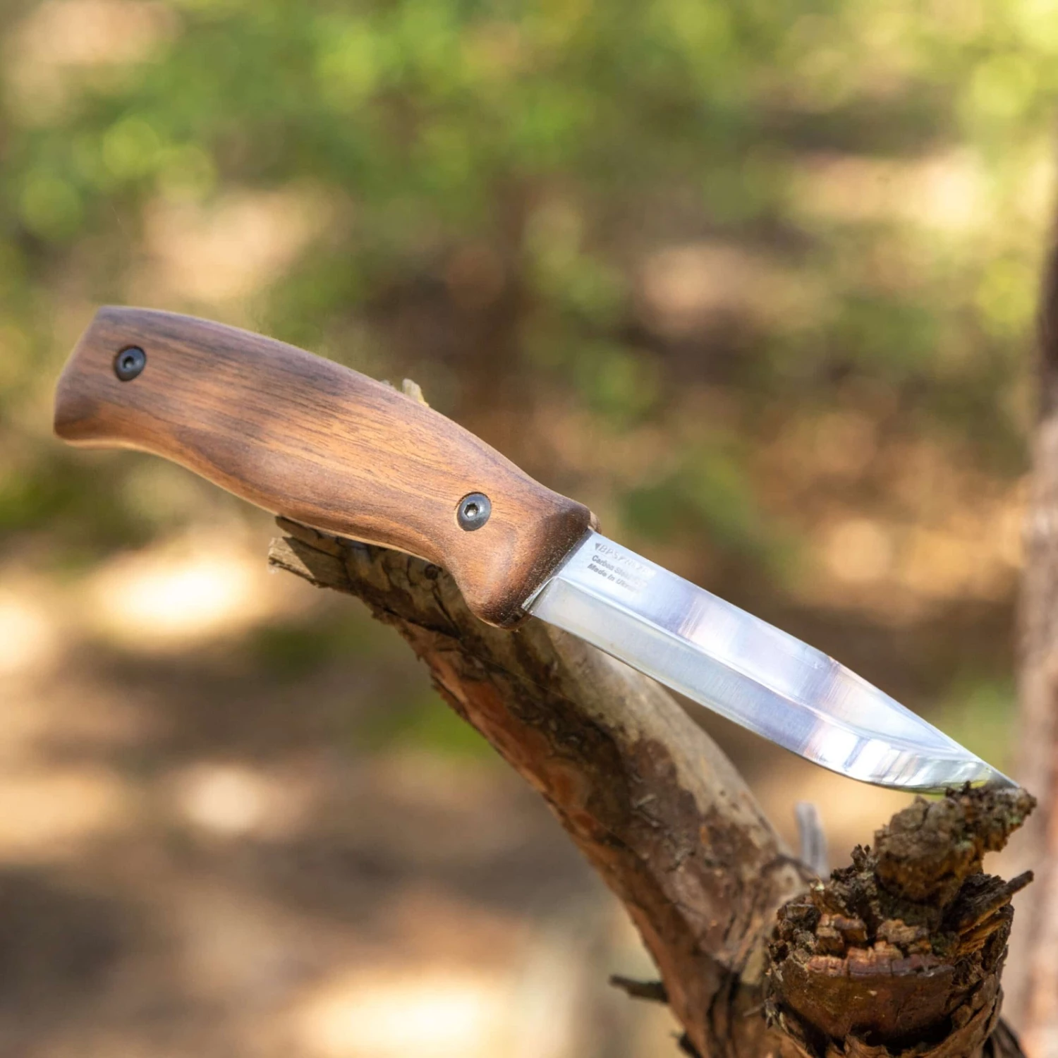 BPS Knives BS3 FT CSH Camping Fixed Blade Knife, Leather Sheath 5 BPS Knives BS3 FT CSH Camping Fixed Blade Knife, Leather Sheath - Image 3