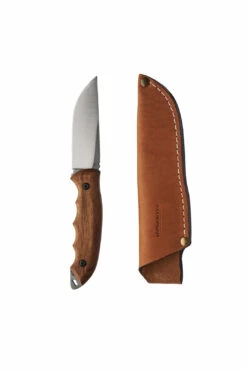 BPS Knives HK4 SSH Camping Fixed Blade Knife, Leather Sheath
