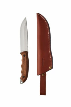 BPS Knives HK6 SSH Hunting Fixed Blade Knife, Leather Sheath