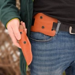 BPS Knives MK1 SSH EDC Fixed Blade Knife, Leather Sheath 13 BPS Knives MK1 SSH EDC Fixed Blade Knife, Leather Sheath -KNIFE SUPPLIES Sales BPSMK1SSH 3