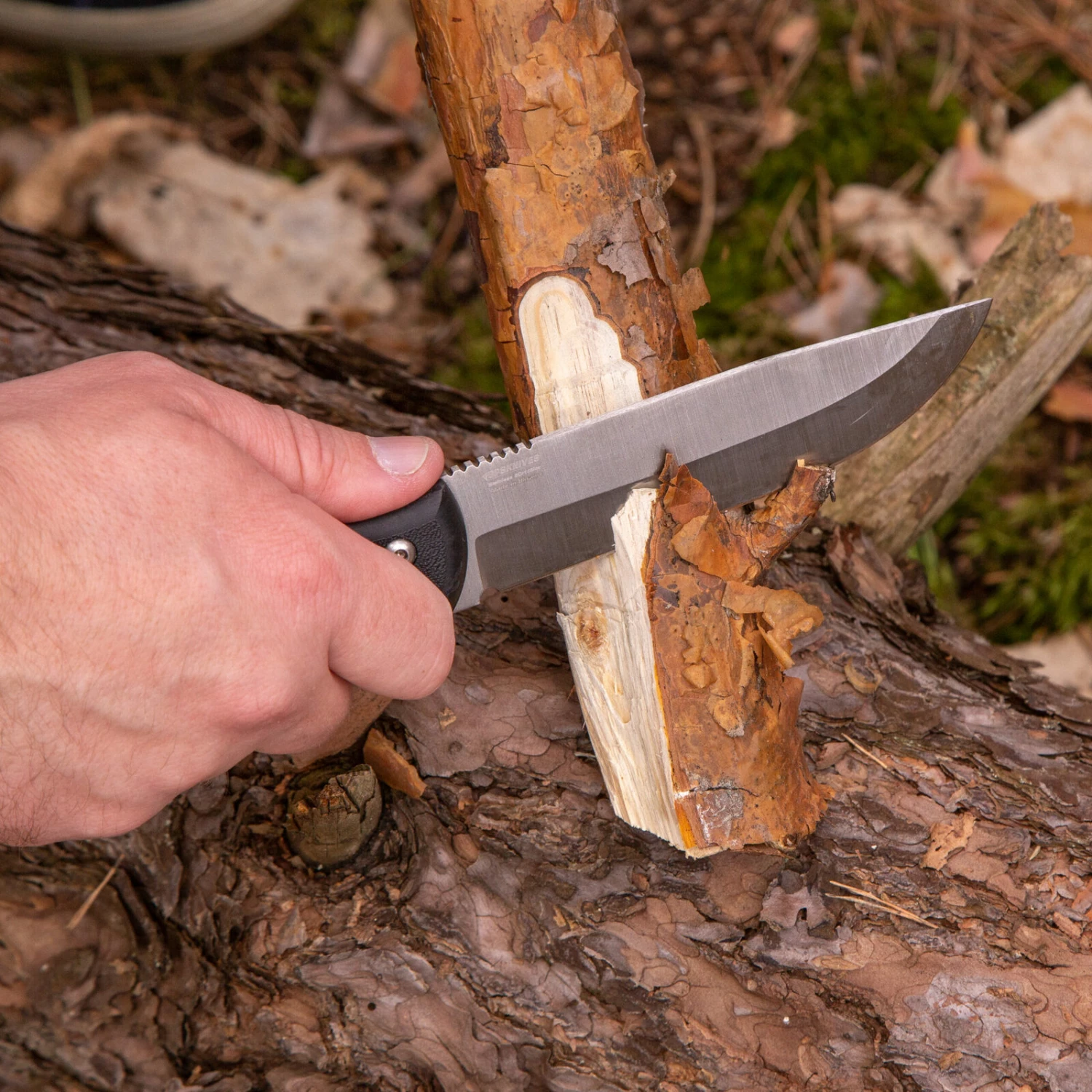 BPS Knives Raven SSH Survival Fixed Blade Knife, Kydex Sheath 4 BPS Knives Raven SSH Survival Fixed Blade Knife, Kydex Sheath - Image 2