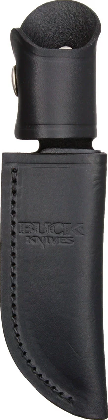 Buck Leather Sheath For 103 Skinner Fixed Blade Knife - Black