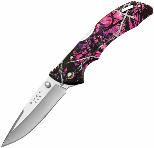 Buck Bantam BLW, Folding Knife 285CMS31, Muddy Girl Camo Handle 6 Buck Bantam BLW, Folding Knife 285CMS31, Muddy Girl Camo Handle -KNIFE SUPPLIES Sales BU285CMS31