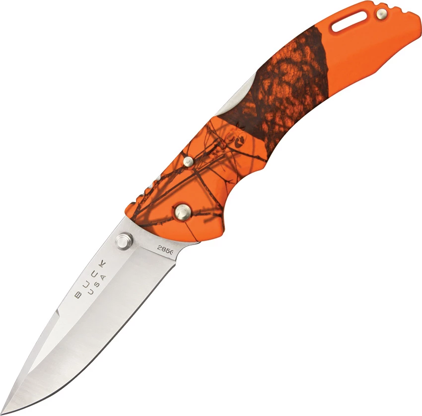 Buck Bantam BLW, Folding Knife 285CMS9, Mossy Oak® Blaze Camo Handle 3 Buck Bantam BLW, Folding Knife 285CMS9, Mossy Oak® Blaze Camo Handle
