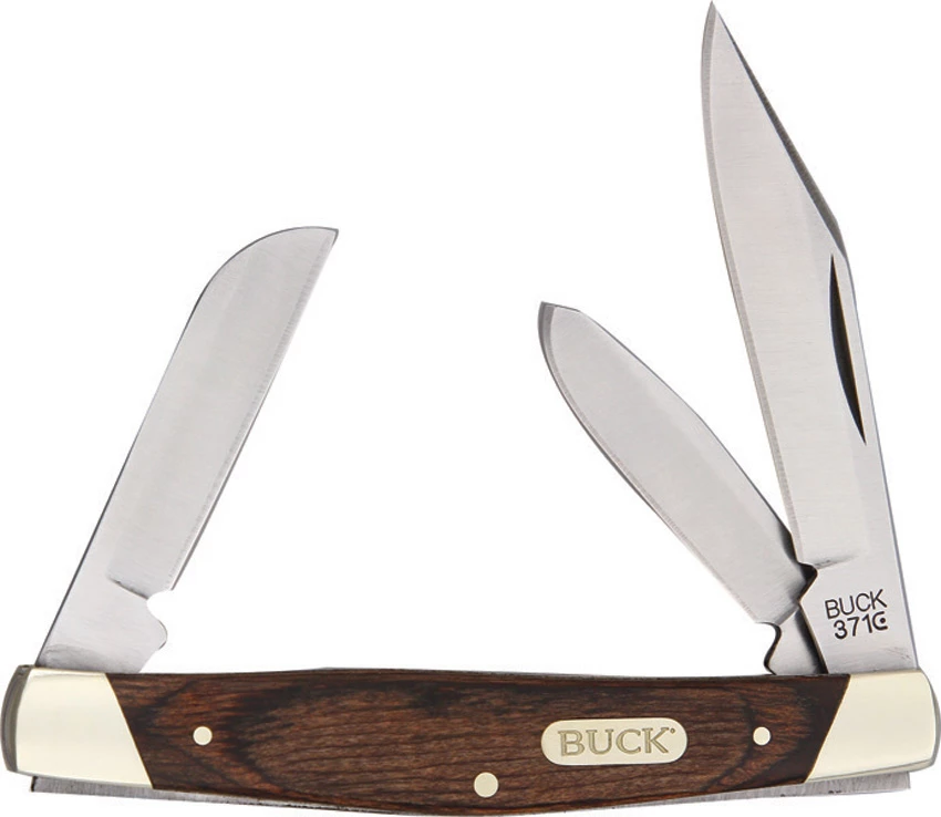 Buck Stockman Folding Knife 371BRS 3 Buck Stockman Folding Knife 371BRS