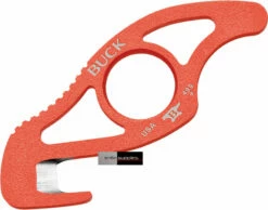 Buck PakLite Orange Guthook Ring Knife 499ORG