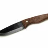 BeaverCraft BSH3 – Traditional Bushcraft Knife (Walnut Handle + Leather Sheath) W/ Blued Steel -KNIFE SUPPLIES Sales BVCBSH3