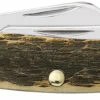 Case Amber Bone Peach Seed Jig (CV) Medium Stockman Folder Knife #00039 1 Case Amber Bone Peach Seed Jig (CV) Medium Stockman Folder Knife #00039 -KNIFE SUPPLIES Sales CA00039