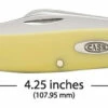 Case Yellow Synthetic (CV) Large Stockman Folder Knife #00203 2 Case Yellow Synthetic (CV) Large Stockman Folder Knife #00203 -KNIFE SUPPLIES Sales CA00203