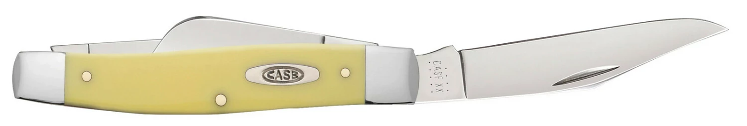 Case Yellow Synthetic (CV) Large Stockman Folder Knife #00203 5 Case Yellow Synthetic (CV) Large Stockman Folder Knife #00203 - Image 3