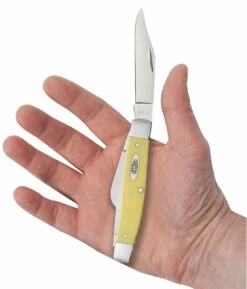 Case Yellow Synthetic (CV) Large Stockman Folder Knife #00203 9 Case Yellow Synthetic (CV) Large Stockman Folder Knife #00203 -KNIFE SUPPLIES Sales CA00203 3