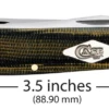 Case Smooth Green And Black Natural Canvas Micarta (SS) Mini Trapper Folder Knife #23472 1 Case Smooth Green And Black Natural Canvas Micarta (SS) Mini Trapper Folder Knife #23472 -KNIFE SUPPLIES Sales CA23472