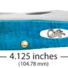 Case Sawcut Jig Caribbean Blue Bone (SS) Large Trapper Folder Knife #25592 2 Case Sawcut Jig Caribbean Blue Bone (SS) Large Trapper Folder Knife #25592 -KNIFE SUPPLIES Sales CA25592