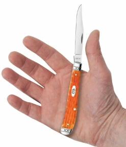 Case Cayenel Crandall Jigged Bone (SS) Slimline Trapper Folder Knife #35814 9 Case Cayenel Crandall Jigged Bone (SS) Slimline Trapper Folder Knife #35814 -KNIFE SUPPLIES Sales CA35814