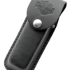 Case Harley Davidson Large Black Belt Sheath To Suit 5" Knife -KNIFE SUPPLIES Sales CA52098