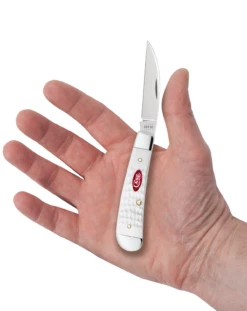 Case Sparxx Standard Jig White Synthetic (SS) Sway Back Folder Knife #60192 -KNIFE SUPPLIES Sales CA60192 3