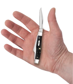 Case Jigged Buffalo Horn (SS) Medium Stockman Folder Knife #65012 -KNIFE SUPPLIES Sales CA65012 3