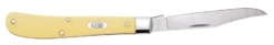 Case Yellow Synthetic (SS) Slimline Trapper Folder Knife #80031 -KNIFE SUPPLIES Sales CA80031 2
