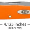 Case Orange Synthetic (SS) Large Trapper Folder Knife #80500 1 Case Orange Synthetic (SS) Large Trapper Folder Knife #80500 -KNIFE SUPPLIES Sales CA80500
