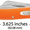 Case Orange Synthetic (SS) Medium Stockman Folder Knife #80509 2 Case Orange Synthetic (SS) Medium Stockman Folder Knife #80509 -KNIFE SUPPLIES Sales CA80509