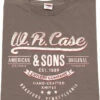 Case Charcoal T-Shirt, Various Sizes -KNIFE SUPPLIES Sales CATCHARCOAL