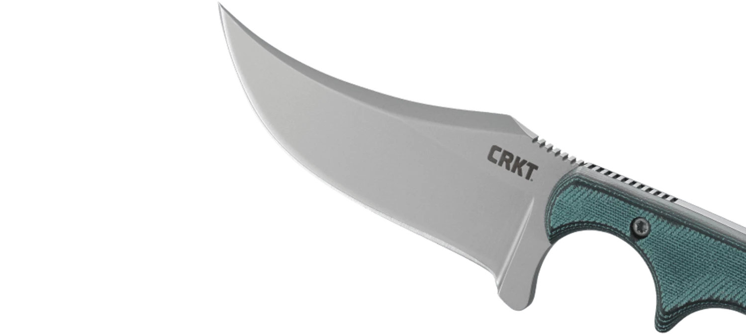 Columbia River (CRKT) Minimalist Persian Green Fixed Blade Knife 2379 4 Columbia River (CRKT) Minimalist Persian Green Fixed Blade Knife 2379 - Image 2
