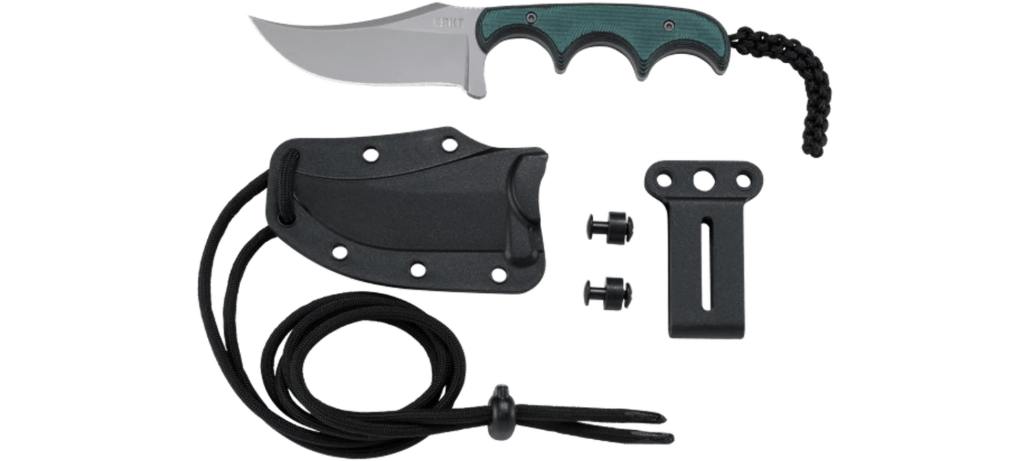 Columbia River (CRKT) Minimalist Persian Green Fixed Blade Knife 2379 7 Columbia River (CRKT) Minimalist Persian Green Fixed Blade Knife 2379 - Image 5