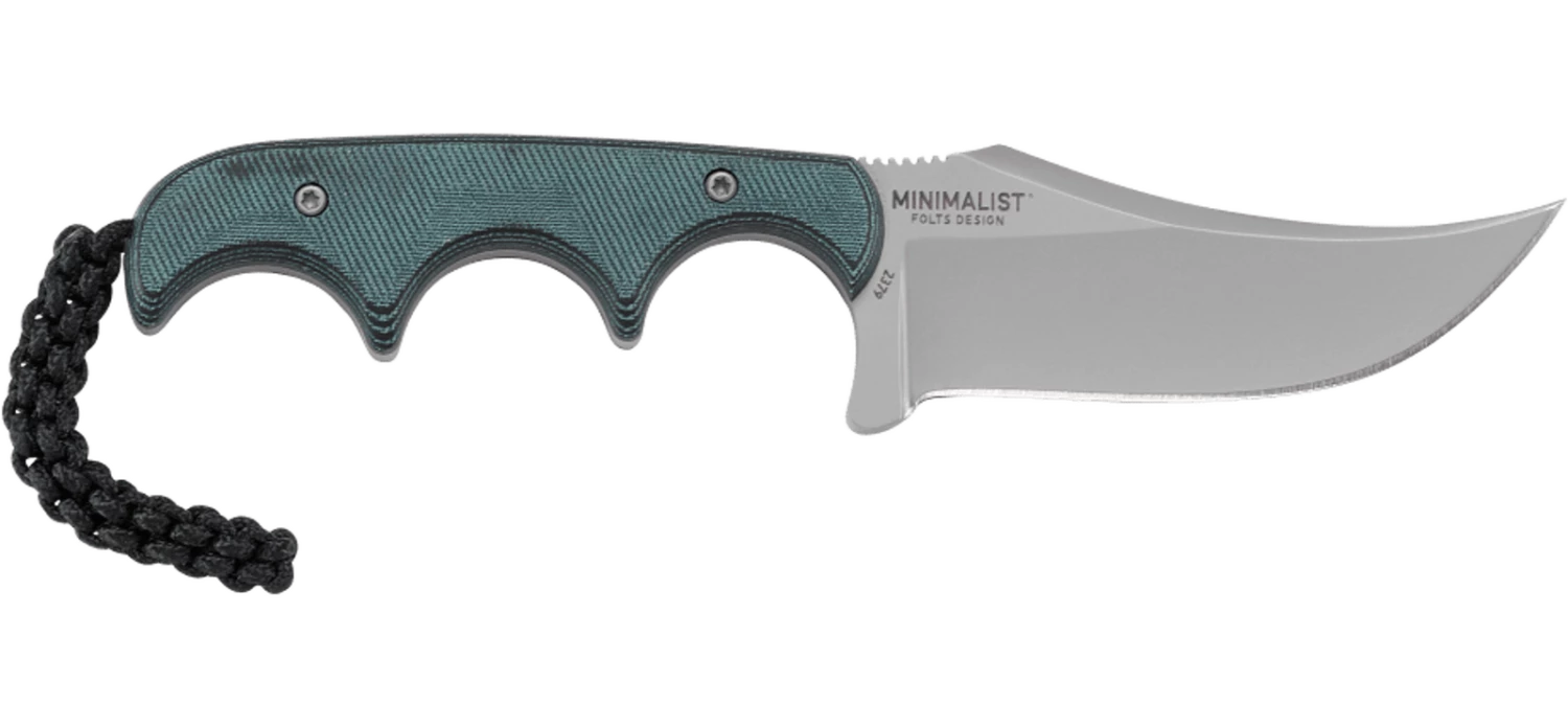 Columbia River (CRKT) Minimalist Persian Green Fixed Blade Knife 2379 3 Columbia River (CRKT) Minimalist Persian Green Fixed Blade Knife 2379