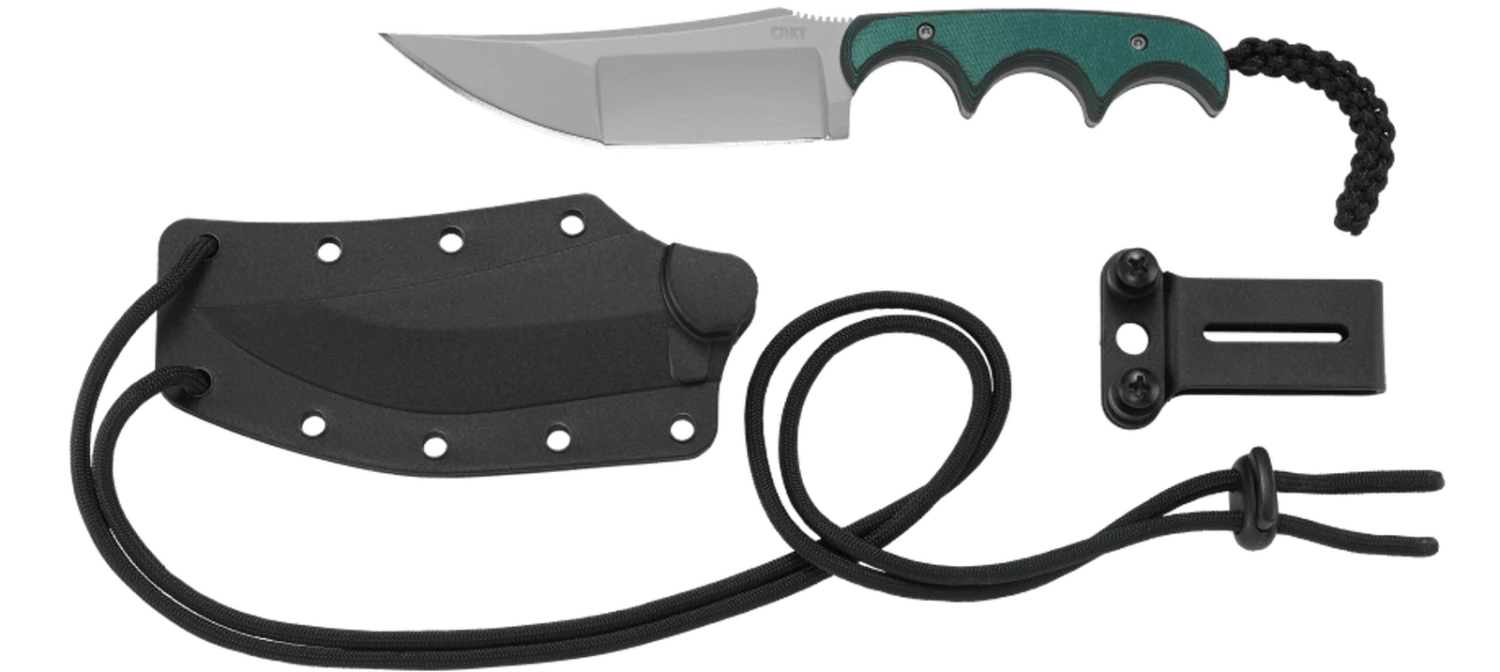 Columbia River (CRKT) Minimalist Katana Green Fixed Blade Knife 2394 7 Columbia River (CRKT) Minimalist Katana Green Fixed Blade Knife 2394 - Image 5