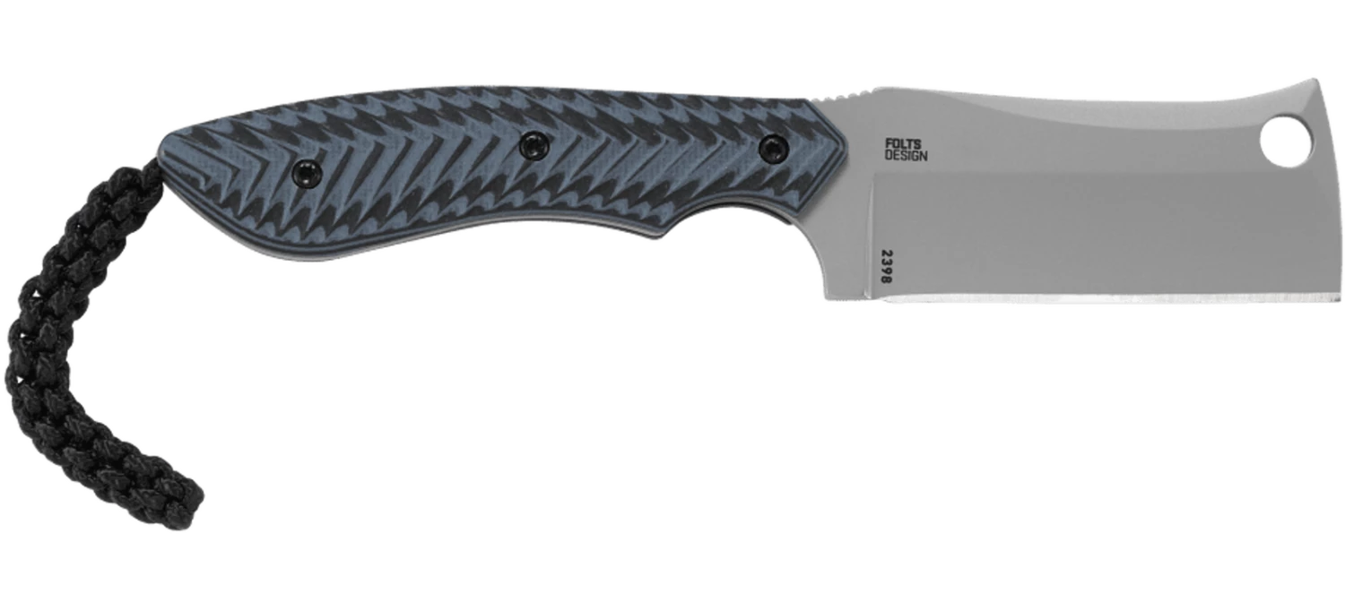 Columbia River (CRKT) S.P.E.C (Small.Pocket.Everyday.Cleaver) Blue Fixed Blade Knife 2398 3 Columbia River (CRKT) S.P.E.C (Small.Pocket.Everyday.Cleaver) Blue Fixed Blade Knife 2398