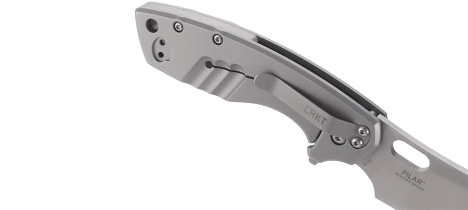 Columbia River (CRKT) Pilar Large Frame Lock Satin Folder Knife 5315 6 Columbia River (CRKT) Pilar Large Frame Lock Satin Folder Knife 5315 - Image 4