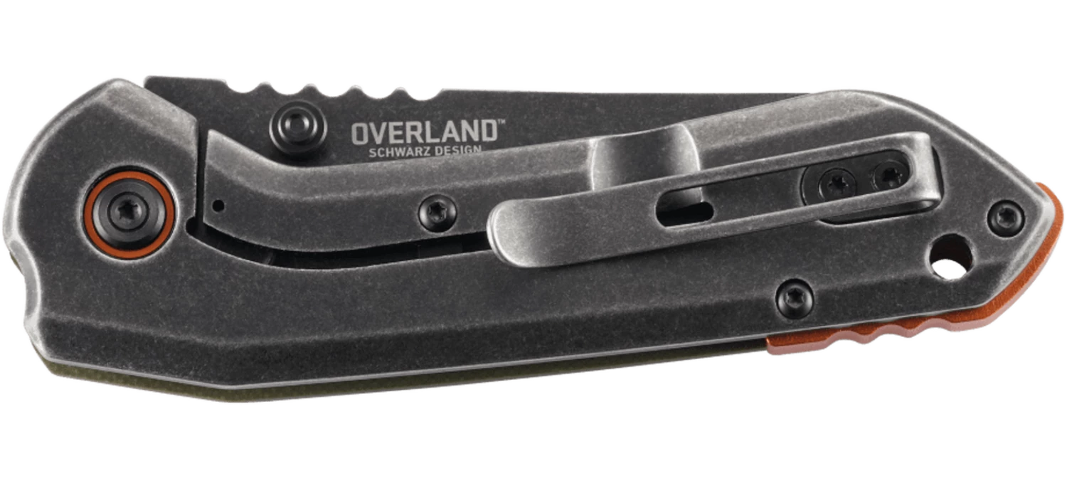 Columbia River (CRKT) Overland Frame Lock Olive Drab Folder Knife 6280 4 Columbia River (CRKT) Overland Frame Lock Olive Drab Folder Knife 6280 - Image 2